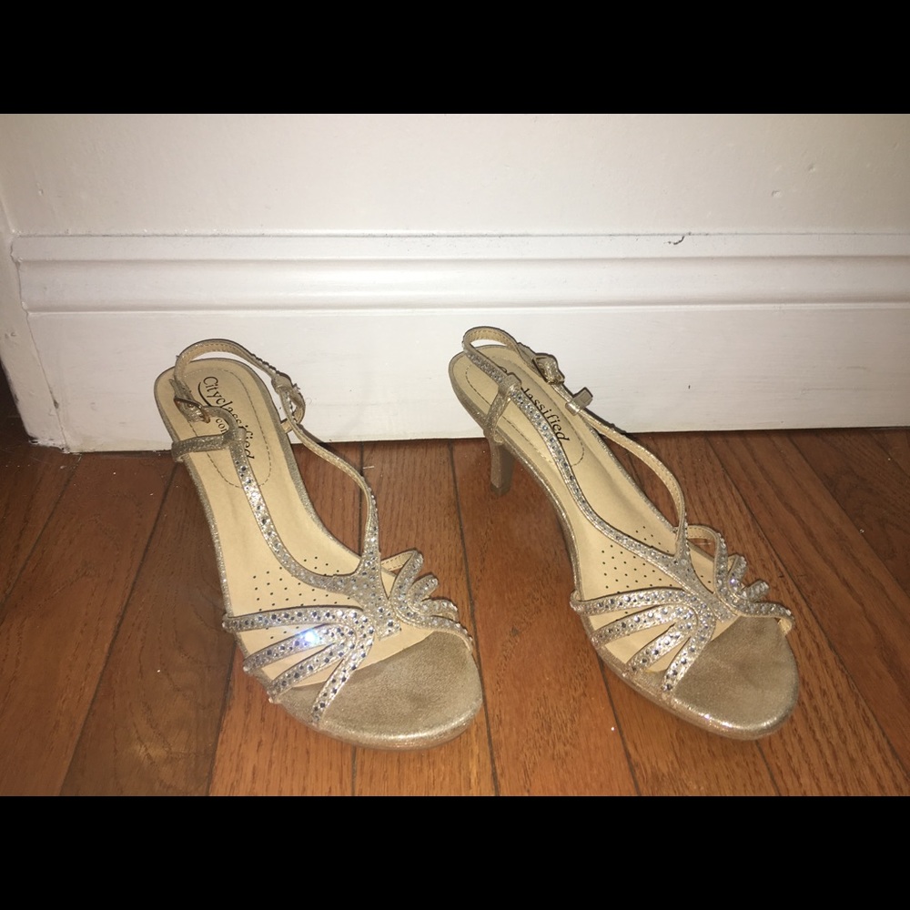 Golden heels